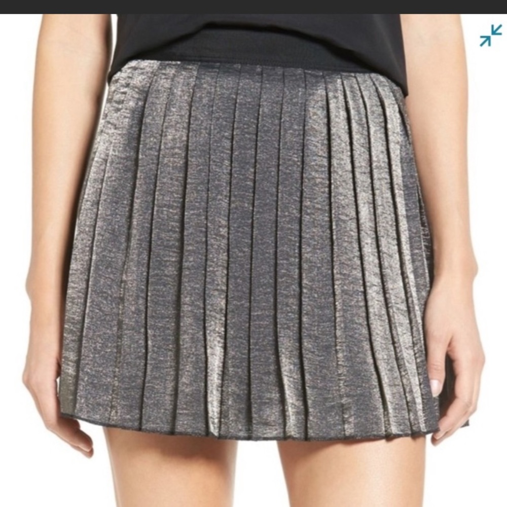 🌺Madewell (10) Pleated Shimmering Skirt🌺